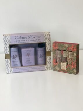 William Morris + Crabtree & Evelyn Lavender Spa Gift Set | Luxury Bundle